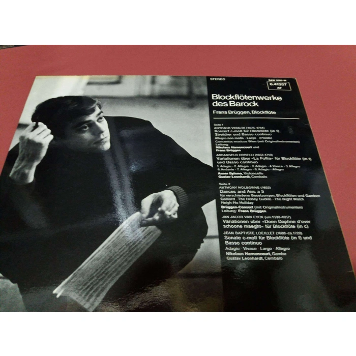 FRANS BRUGGEN BLOCKFLOTEN VIVALDI CORELLI HELBORNE