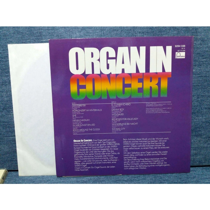 FRANZ LAMBERT WERSI ORGEL