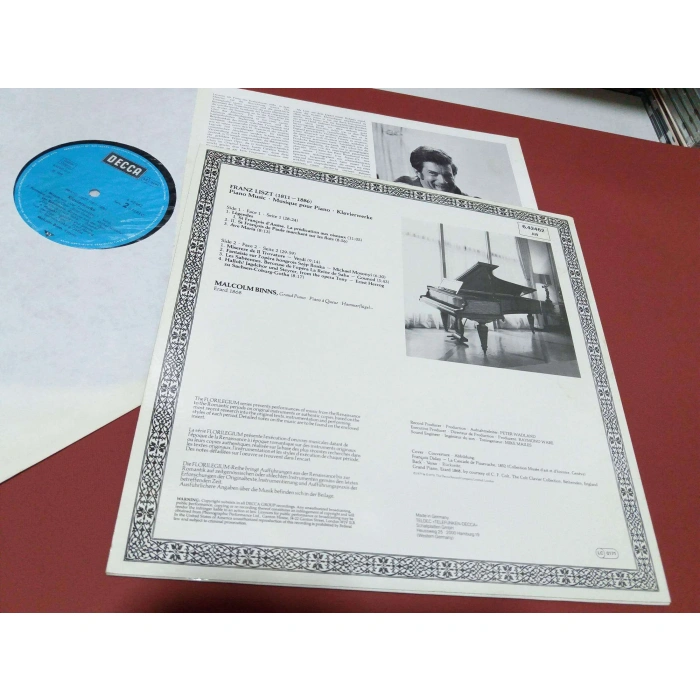 FRANZ LISZT KLAVIER WERKE MALCOLM BINNS