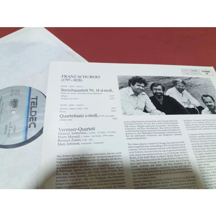 FRANZ SCHUBERT QUARTETTSATZ