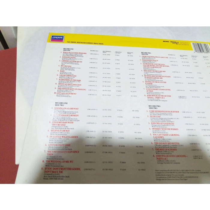 GEORGE FORMBY LEANING LAMP POST 2 LP