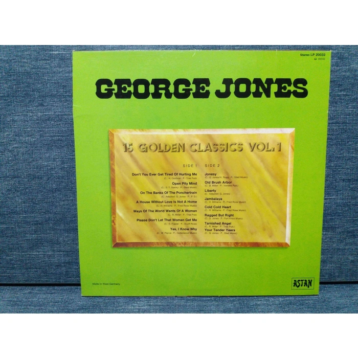 GEORGE JONES 15 GOLD CLASSIC