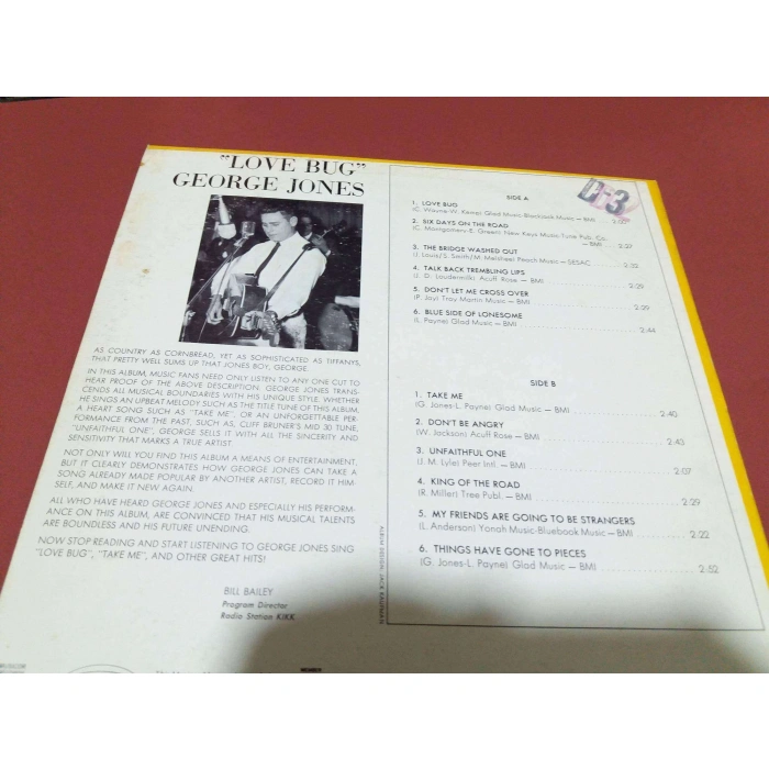 GEORGE JONES LOVE BUG