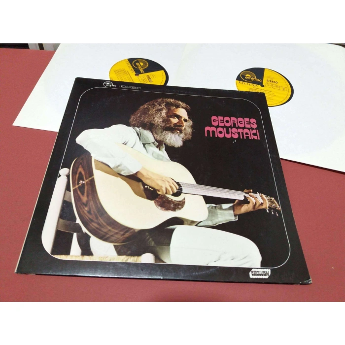 GEORGES MOUSTAKI     2 LP