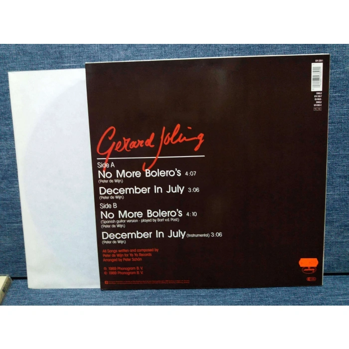 GERARD JOLING NO MORE BOLEROS MAXI LP