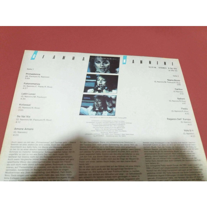 GIANNA NANNINI AMIGA