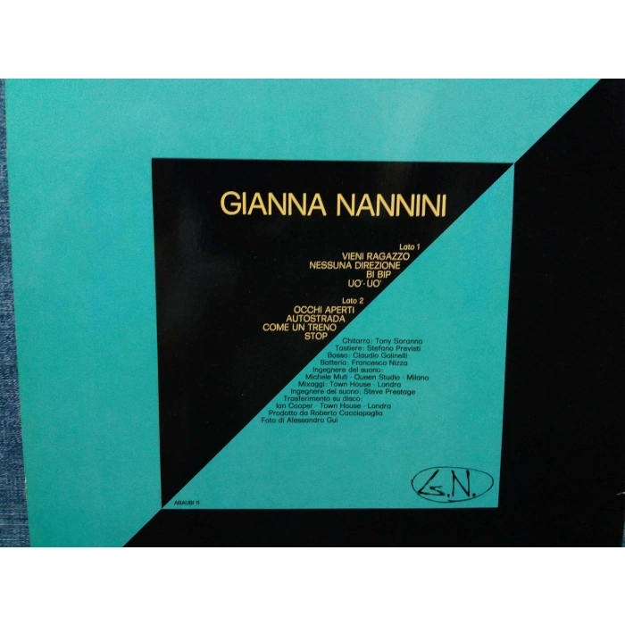 GIANNA NANNINI G.N.  LP
