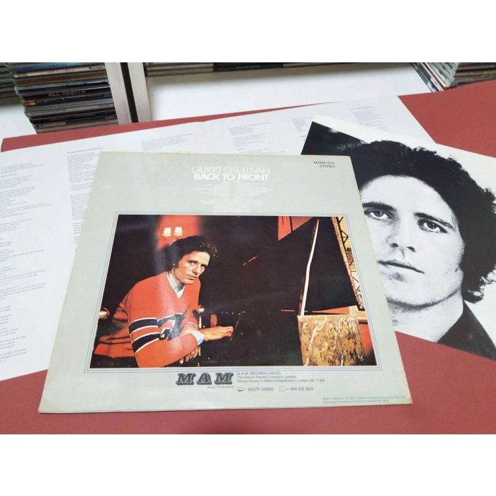 GILBERT OSULLIVAN BACK TO FRONT