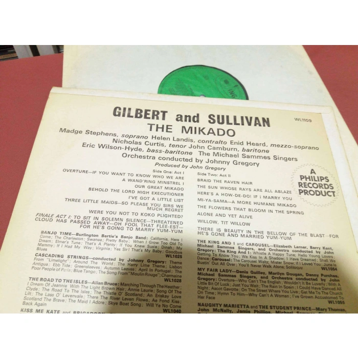 GILBERT SULLIVAN MIKADO