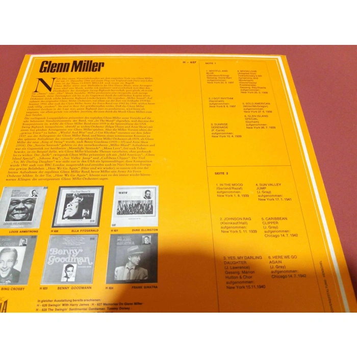 GLENN MILLER MEMORIES