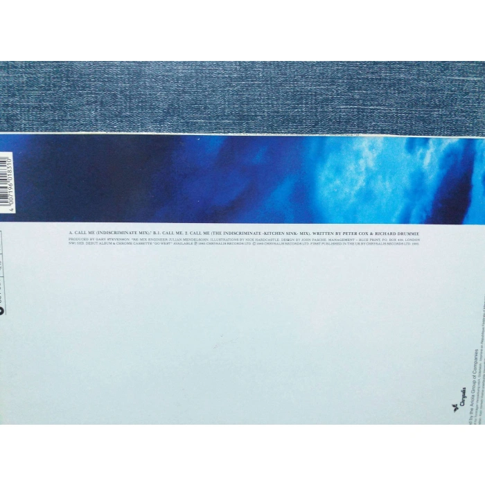 GO WEST CALL ME  MAXI LP