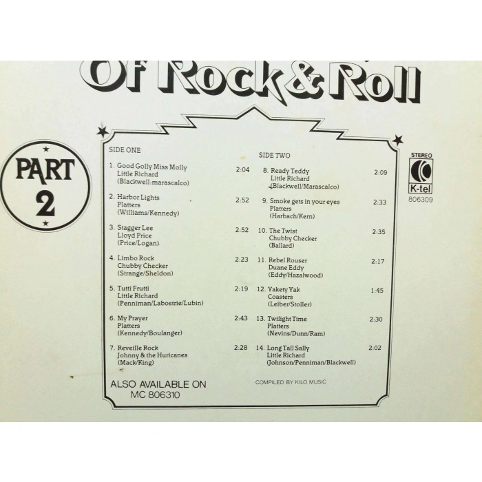 GOLDEN YEARS ROCK N ROLL