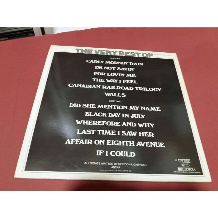 GORDON LIGHTFOOT BEST OF