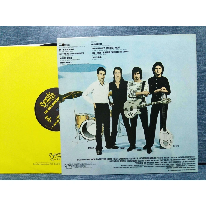 GREG KIHN BAND WITH THE NAKED EYE