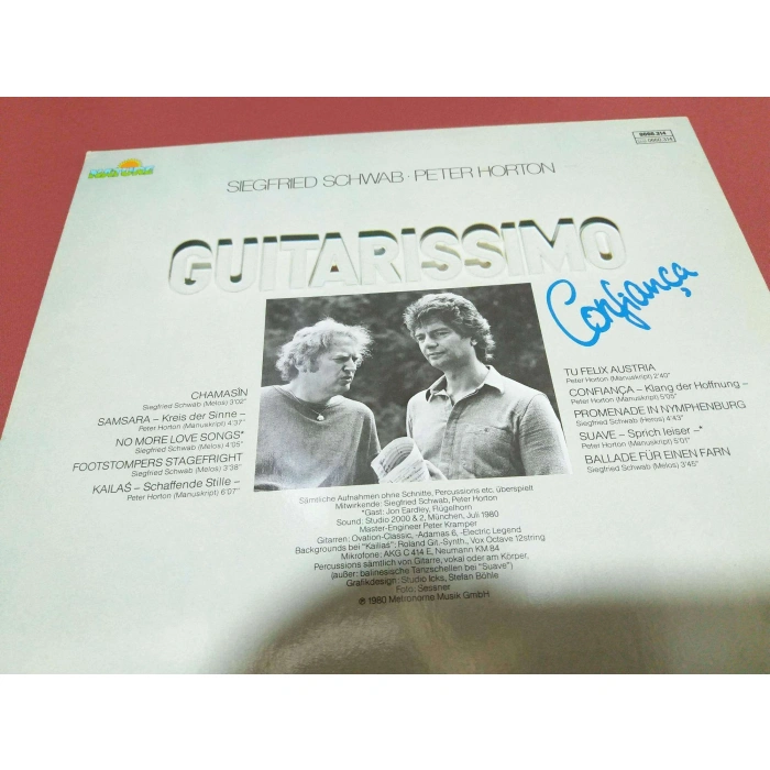 GUITARISSIMO PETER HORTON SCHWAB