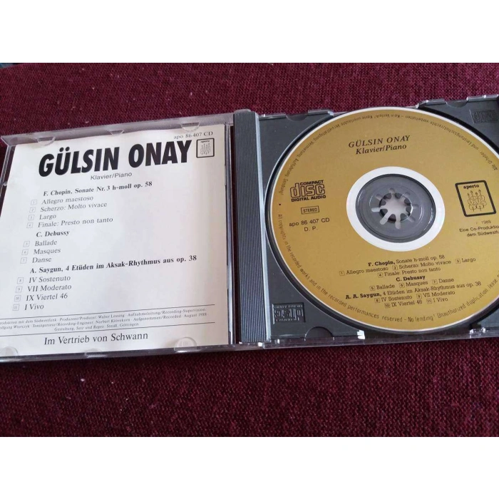 GÜLSIN ONAY CHOPIN DEBUSSY SAYGUN