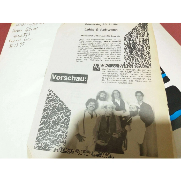 HAKAN GÜRSES MEHMET EMİR LAKIS ACHWACH