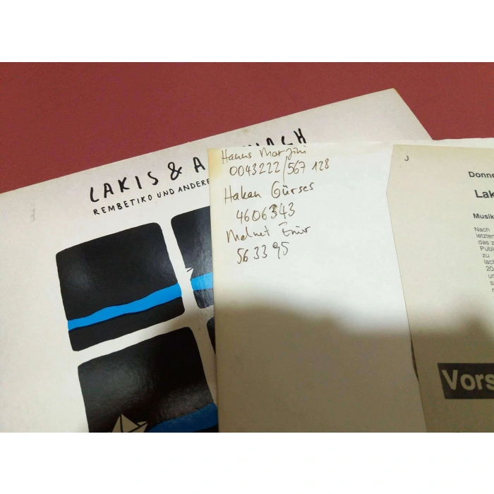 HAKAN GÜRSES MEHMET EMİR LAKIS ACHWACH