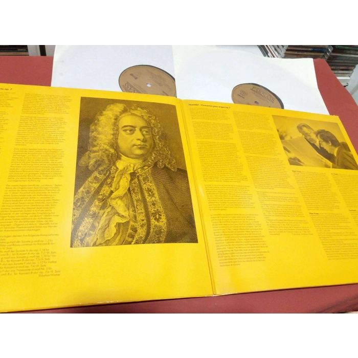 HANDEL 6 ORGEL KONZERT CONCERT EDGAR KRAPP   2 LP