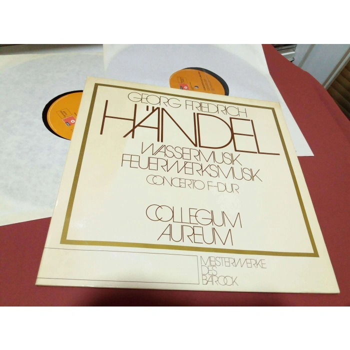 HANDEL WASSERMUSIK SUITE FEUER COLLEGIUM    2 LP
