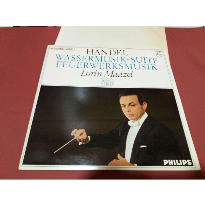 HANDEL WASSERMUSIK SUITE FEUER LORIN MAAZEL