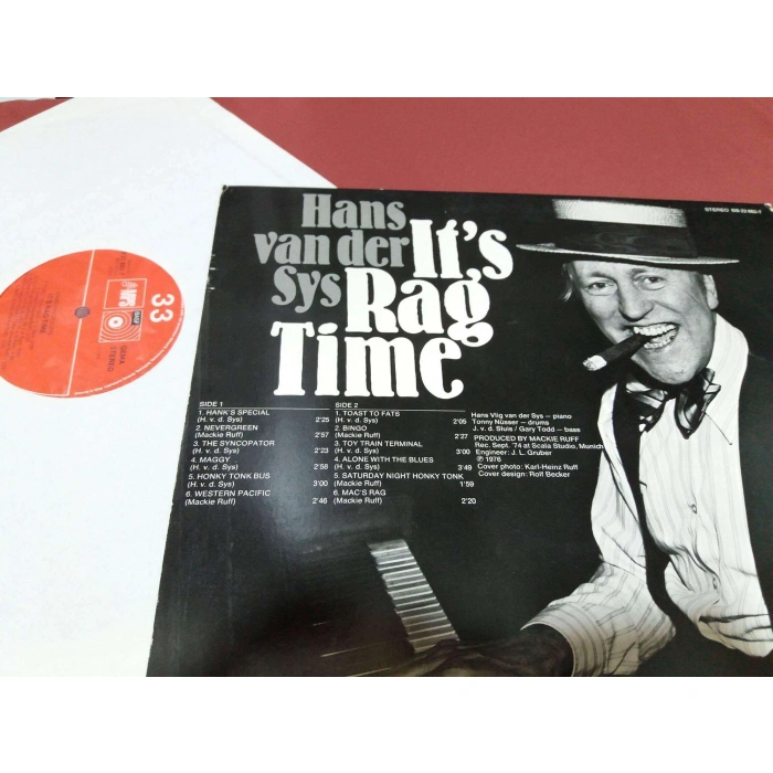 HANS VAN DER SYS RAG TIME