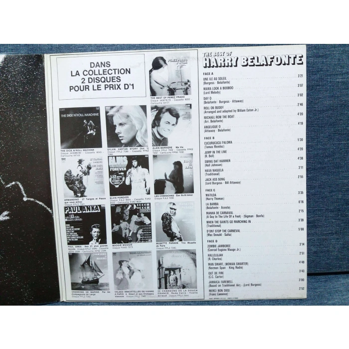 HARRY BELAFONTE BEST OF    2 LP