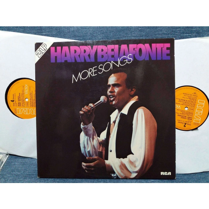 HARRY BELAFONTE MORE SONGS   2 LP