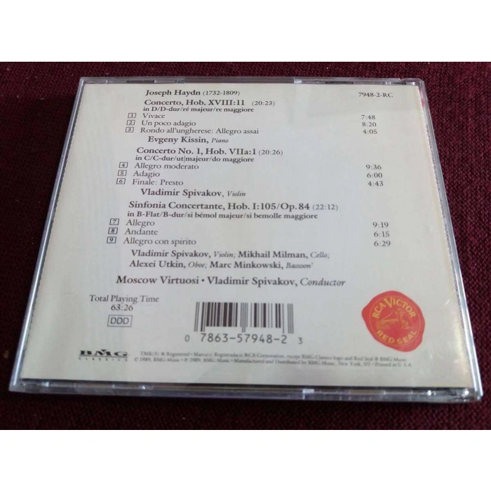 HAYDN PIANO VIOLIN CONCERTO