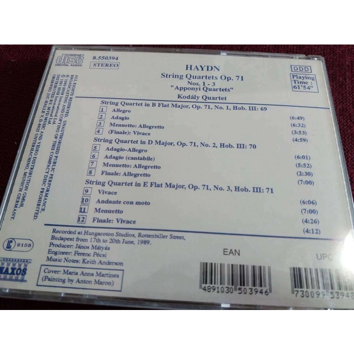 HAYDN STRING QUARTETS