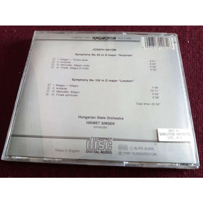 HAYDN SYMPHONIES Nr.94-104 HİKMET ŞİMŞEK