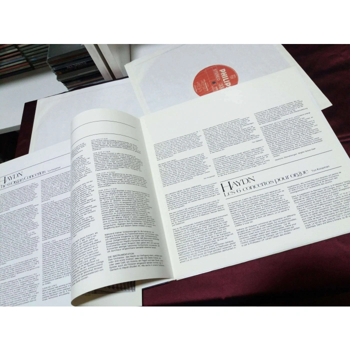 HAYDN THE 6 ORGAN CONCERTOS    2 LP