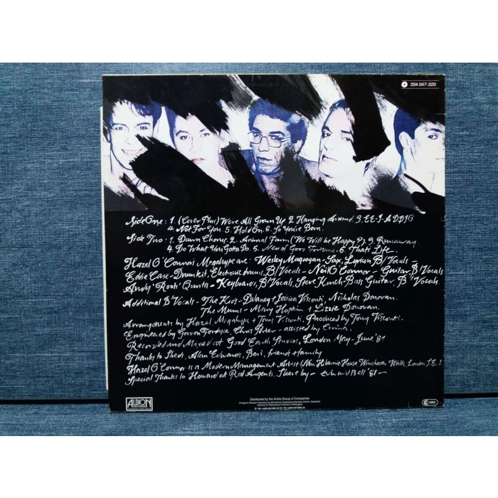 HAZEL O CONNOR COVER PLUS