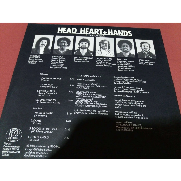 HEAD HEART HANDS FLOR DI ANGLO ALBUM