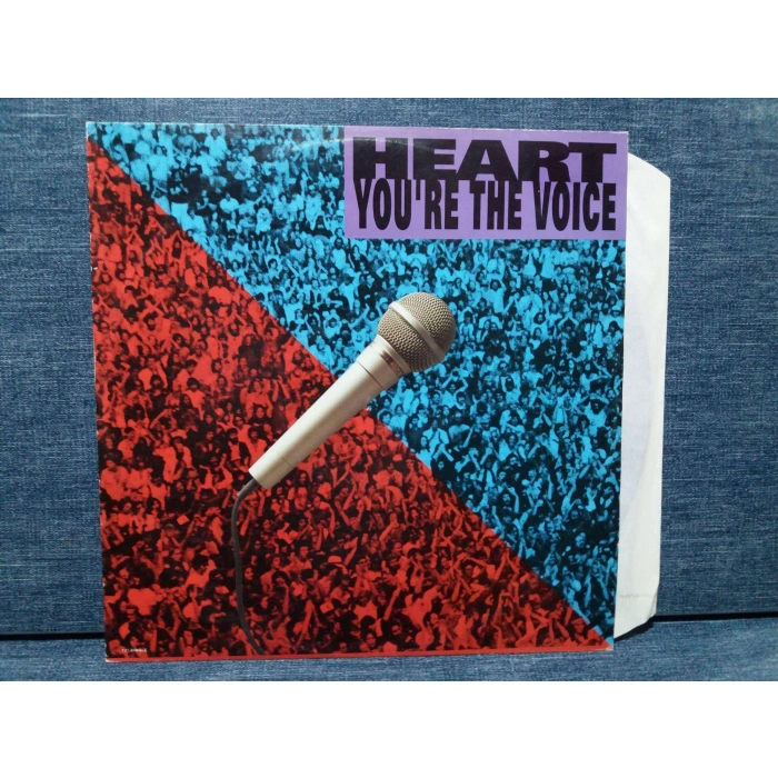 HEART YOU RE THE VOICE MAXI LP