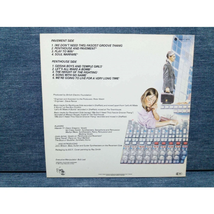 HEAVEN 17 PENTHOUSE AND PAVEMEN