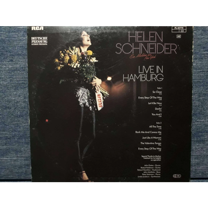 HELEN SCHNEIDER LIVE HAMBURG