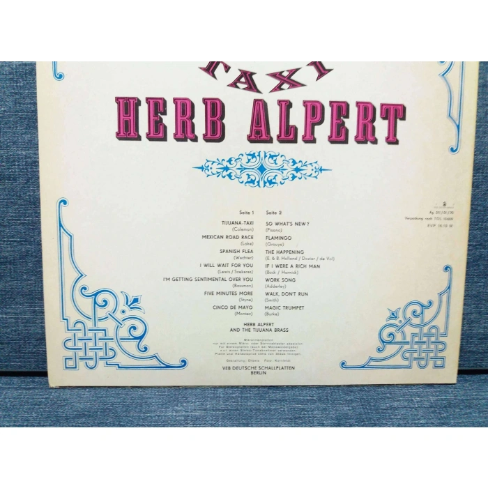 HERB ALPERT TAXI