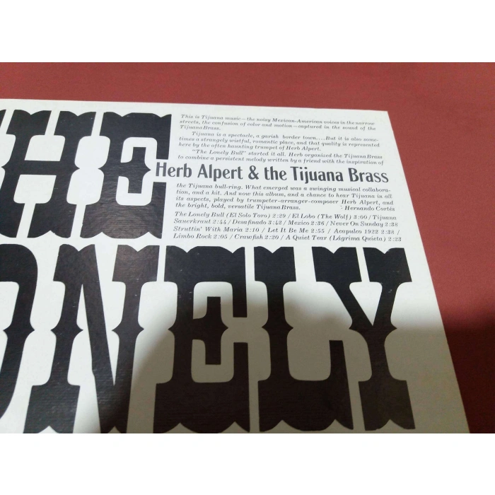 HERB ALPERT TIJUANA LONELY BULL
