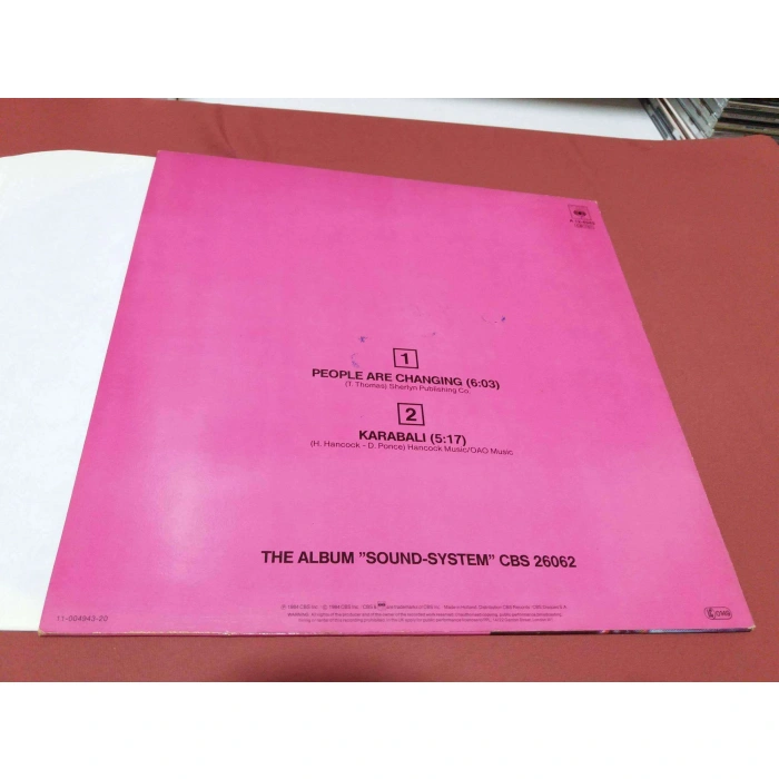 HERBIE HANCOCK PEOPLE ARE CHANGING MAXI LP