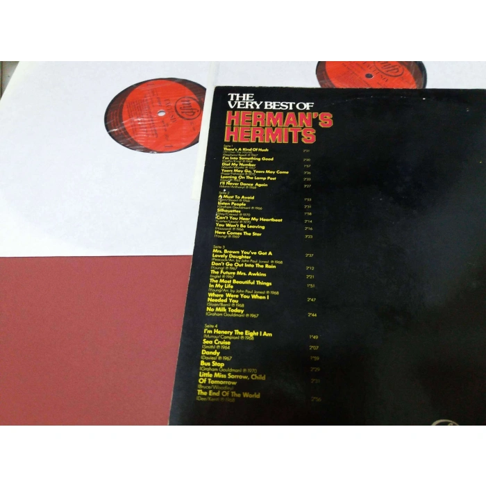 HERMANS HERMITS BEST OF   2 LP