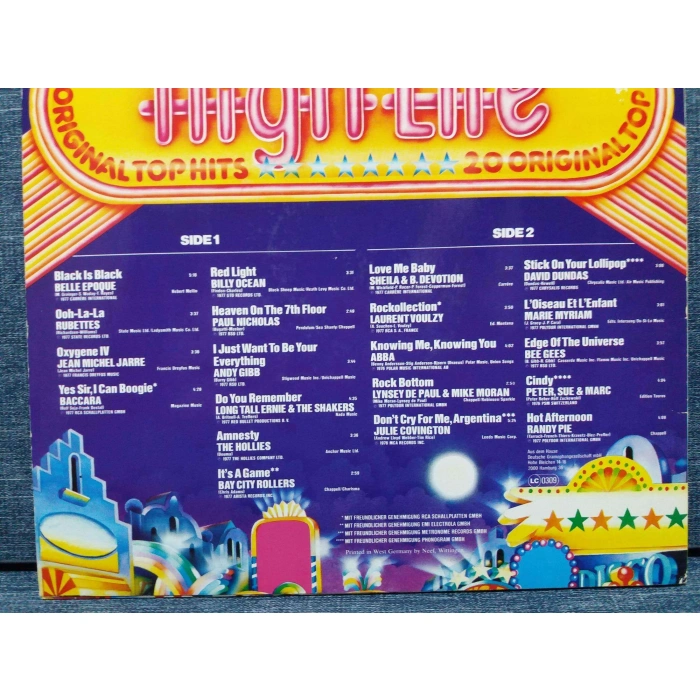 HIGH LIFE 20 ORIGINAL HITS