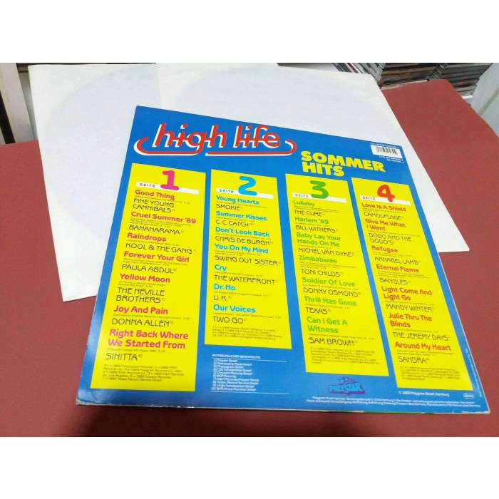 HIGH LIFE SOMMER HITS     2 LP