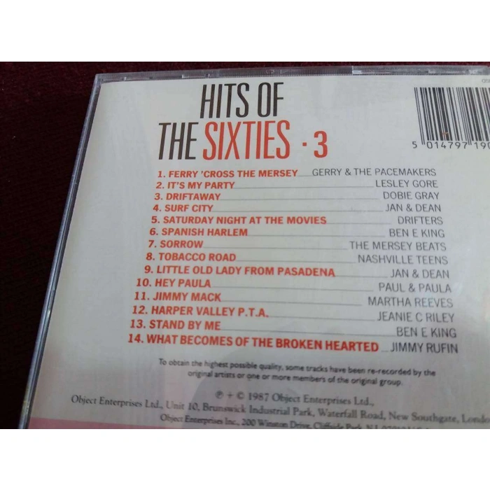 HITS OF THE SIXTIES