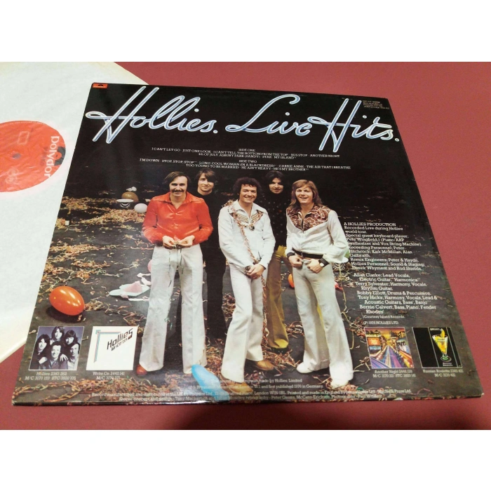 HOLLIES LIVE HITS