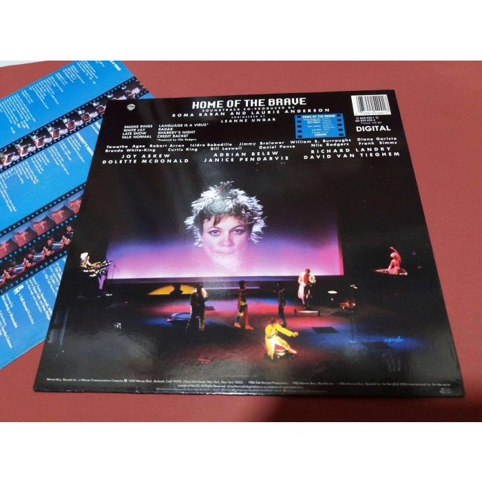 HOME OF THE BRAVE A FILM BY LAURIE ANDERSON