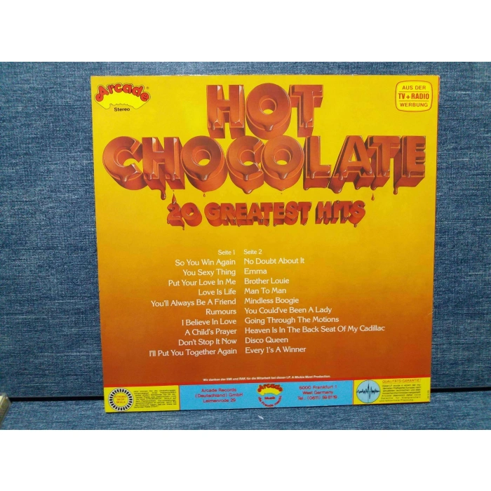HOT CHOCOLATE 20 HITS