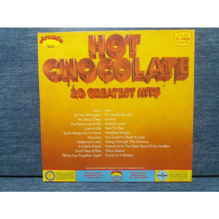 HOT CHOCOLATE GREATEST HITS