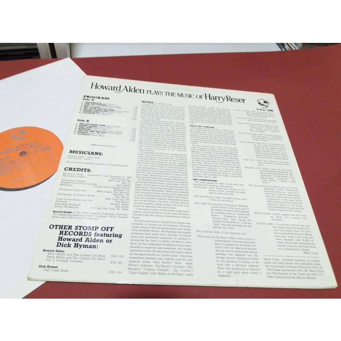 HOWARD ALDEN HARRY RESER