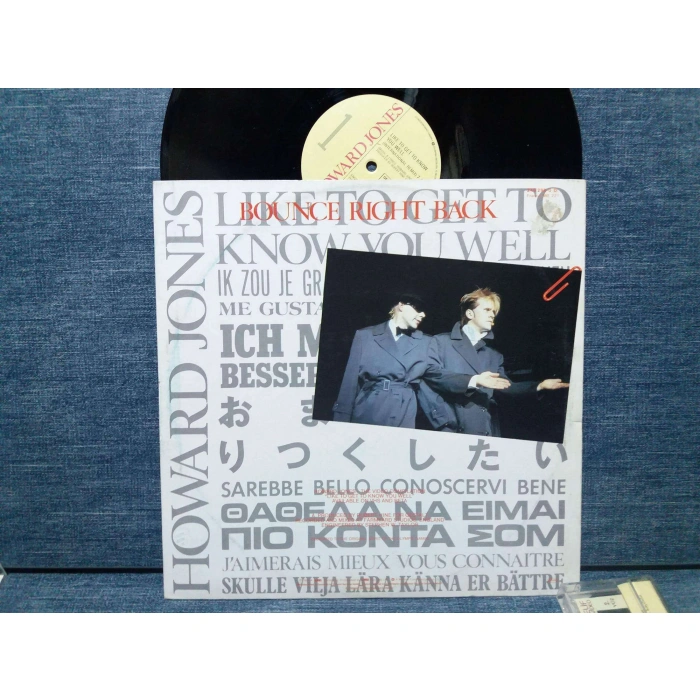 HOWARD JONES BOUNCE RIGHT BACK MAXI LP